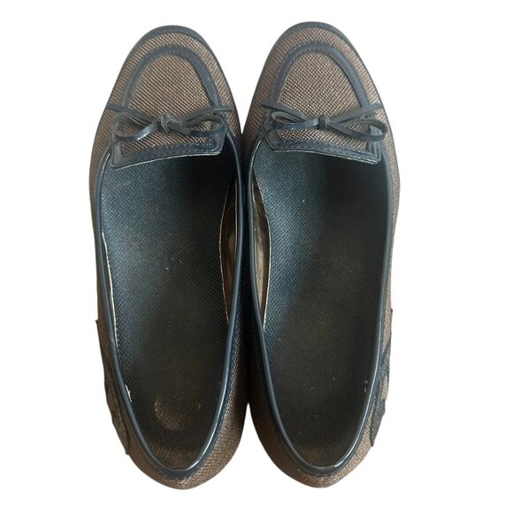 Etienne Aigner Aleah Brown Loaferrs Flats Shoes Patent Leather Size 6 Women's - Picture 10 of 14